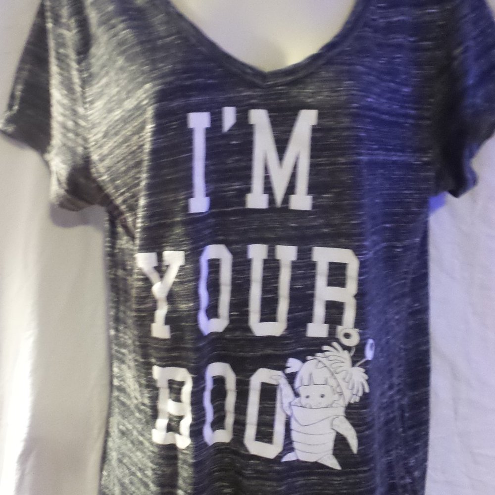 Disney Pixar Women's Monsters short sleeve Tee Shirt size XL